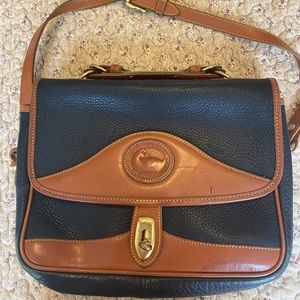Vintage Dooney & Brouke 1975 Satchel w/ matching wallet